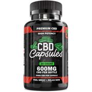 Hemp Bombs High Potency CBD Capsules, 20 Count