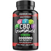 Hemp Bombs High Potency CBD Gummies, 30 mg CBD Per Gummy, 100 Count