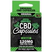 Hemp Bombs Original CBD Capsules, 8 Count