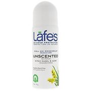 Lafe's Roll On Deodorant - Unscented, 2.5 oz, Natural BodyCare