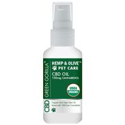 Hemp & Olive Pure CBD Oil for Pets 150 mg, 2 oz, Green Gorilla