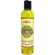 Hemp Seed Massage & Body Oil, Guavalava, 8 oz, Earthly Body