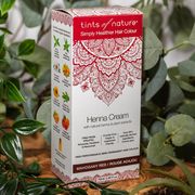 Henna Cream Semi-Permanent Hair Colour Mahogany Red, 2.46 oz, Tints of Nature