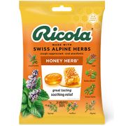 Herb Cough & Throat Drops, Honey Herb, 24 Drops, Ricola