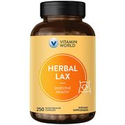 Herbal Lax (Herbal Laxative), 250 Rapid Release Capsules, Vitamin World