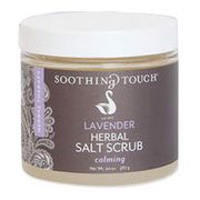 Herbal Salt Scrub, Lavender, 20 oz, Soothing Touch