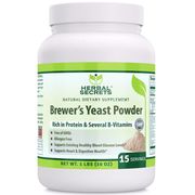 Herbal Secrets Brewer's Yeast Powder, 16 oz, Amazing Nutrition