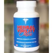 Herbal Virility Max, Male Performance Enhancement, 60 Tablets