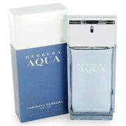 Herrera Aqua Cologne, Eau De Toilette Spray for Men, 3.4 oz, Carolina Herrera