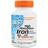 High Absorption Iron 100% Chelated 27 mg