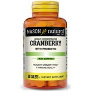 Highly Concentrated Cranberry with Probiotic, 60 Tablets, Mason Natural