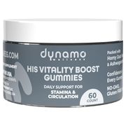 His Vitality Boost Gummies, 60 Count, Dynamo Wellness