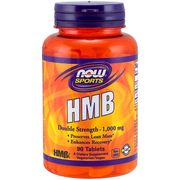 HMB 1000 mg, Double Strength, 90 Tablets, NOW Foods