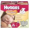 Little Snugglers Diapers, Newborn (Up to 10 lb)