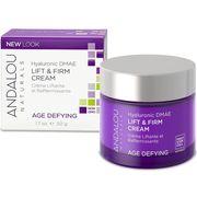 Hyaluronic DMAE Lift & Firm Cream, 1.7 oz, Andalou Naturals
