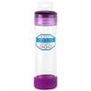 Hydrate Mate Glass Travel Water Bottle, Elderberry