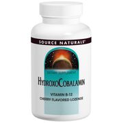 HydroxoCobalamin, B12 Lozenge Cherry Flavored, Value Size, 240 Sublingual Tablets, Source Naturals