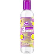ID 3some 3-in-1 Lubricant, Passion Fruit, 4 oz, ID Lubricants