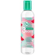 ID 3some 3-in-1 Lubricant, Watermelon, 4 oz, ID Lubricants