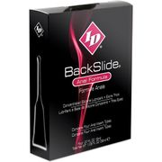 ID Backslide Silicone Lubricant Anal Insert Tubes, 8 ml x 4 pc, ID Lubricants