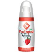 ID Frutopia Natural Flavor Personal Lubricant, Strawberry, 3.4 oz, ID Lubricants