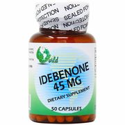 Idebenone 45mg, 50 Capsules, World Organic