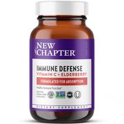 Immune Defense Vitamin C + Elderberry, 30 Tablets, New Chapter