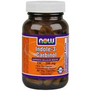 Indole-3-Carbinol 200 mg, I3C, 60 Vcaps, NOW Foods
