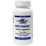 Inflamase (Gastric and Enteric Release Enzyme), 90 Capsules, Progressive Laboratories