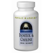 Inositol/Choline 400mg/400mg 50 tabs from Source Naturals