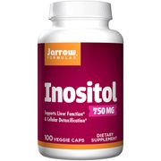 Inositol (Myoinositol) 750 mg, 100 Veggie Caps, Jarrow Formulas