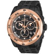 Invicta Men's Pro Diver Quartz 51mm Black Stainless Steel, Black Dial (Model #31613)