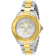 Invicta Women's Angel Quartz 38mm Two Tone, White Dial (Model #29110)
