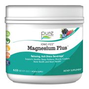 Ionic-Fizz Magnesium Plus Powder - Mixed Berry, 171 g, Pure Essence Labs