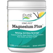 Ionic-Fizz Magnesium Plus Powder - Orange Vanilla, 342 g, Pure Essence Labs