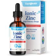 Ionic Zinc High Potency Liquid Drops, 2 oz, Liquid Health