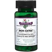 Iron Extra, 60 Vegetarian Capsules, Vitanica