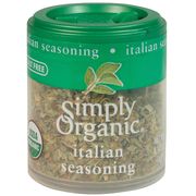Italian Seasoning, 0.14 oz, Simply Organic