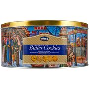 Jacobsens Original Premium Danish Butter Cookies Gift Tin, 56.4 oz (3.53 lb)