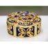 Jewel Case Gilt Jewelry Gift Box with Fine Crystals