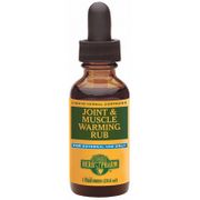 Joint & Muscle Warming Rub Liquid, 1 oz, Herb Pharm