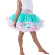 Jona Michelle Girls' Pettiskirt, Turquoise
