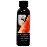 Juicy Watermelon Edible Massage Oil, 2 oz, Earthly Body