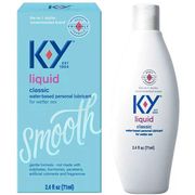 K-Y Liquid Water-Based Personal Lubricant, 2.4 oz, Paradise Marketing