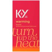 K-Y Warming Liquid Personal Lubricant, 2.5 oz, Paradise Marketing