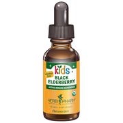 Kids Black Elderberry Glycerite, Organic Liquid Herb, 1 oz, Herb Pharm