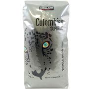 Kirkland Signature Colombian Supremo Whole Bean Coffee, 3 lb
