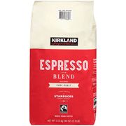 Kirkland Signature Espresso Blend Coffee, Dark Roast, Whole Bean, 2.5 lb (40 oz)