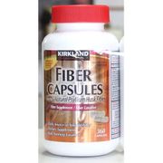 Kirkland Signature Fiber Capsules, 100% Natural Psyllium Husk Fiber, 360 Capsules
