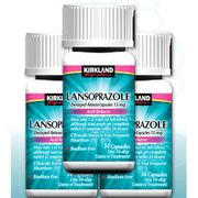 Kirkland Signature Lansoprazole Acid Reducer, Delayed-Release, USP 15 mg, 14 Capsules x 3 Bottles